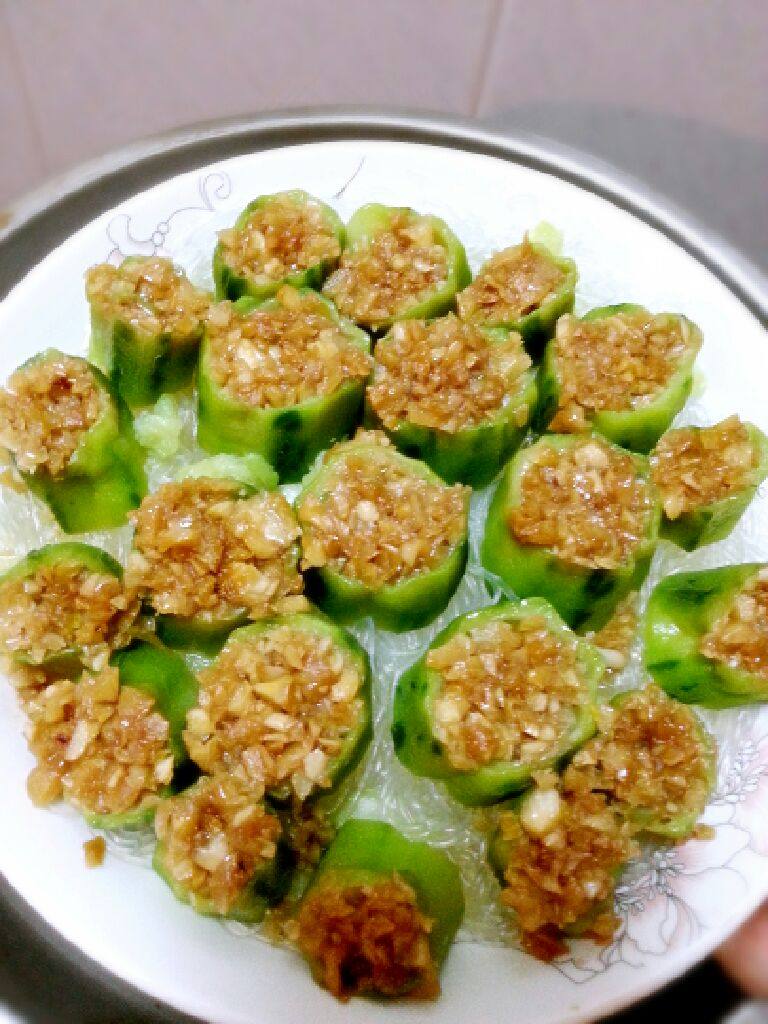 蒜蓉粉丝蒸丝瓜