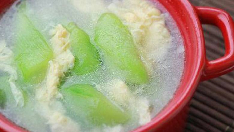 丝瓜鸡蛋汤