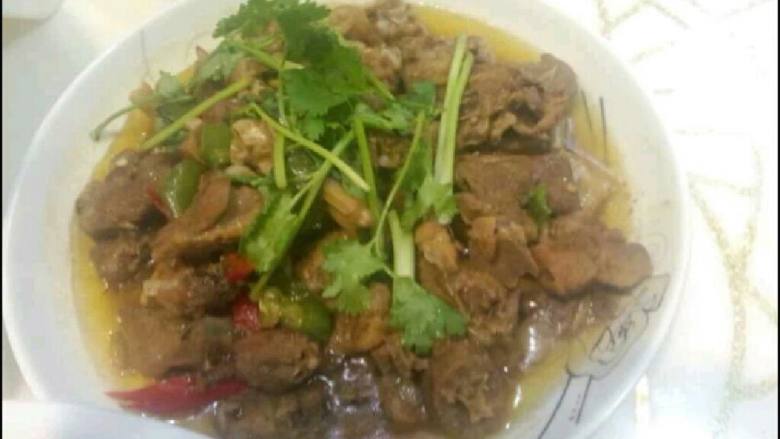 炒鸭肉