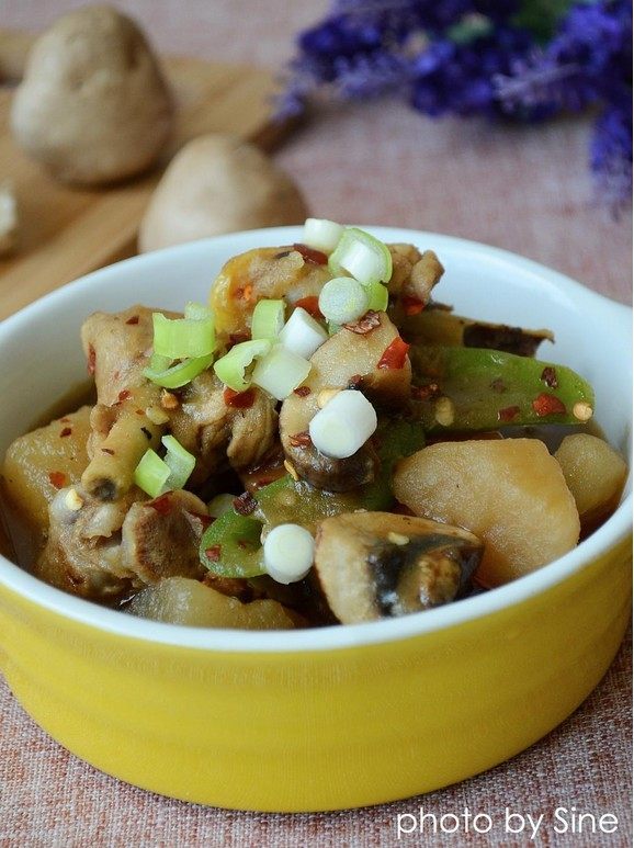 土豆烧鸡肉