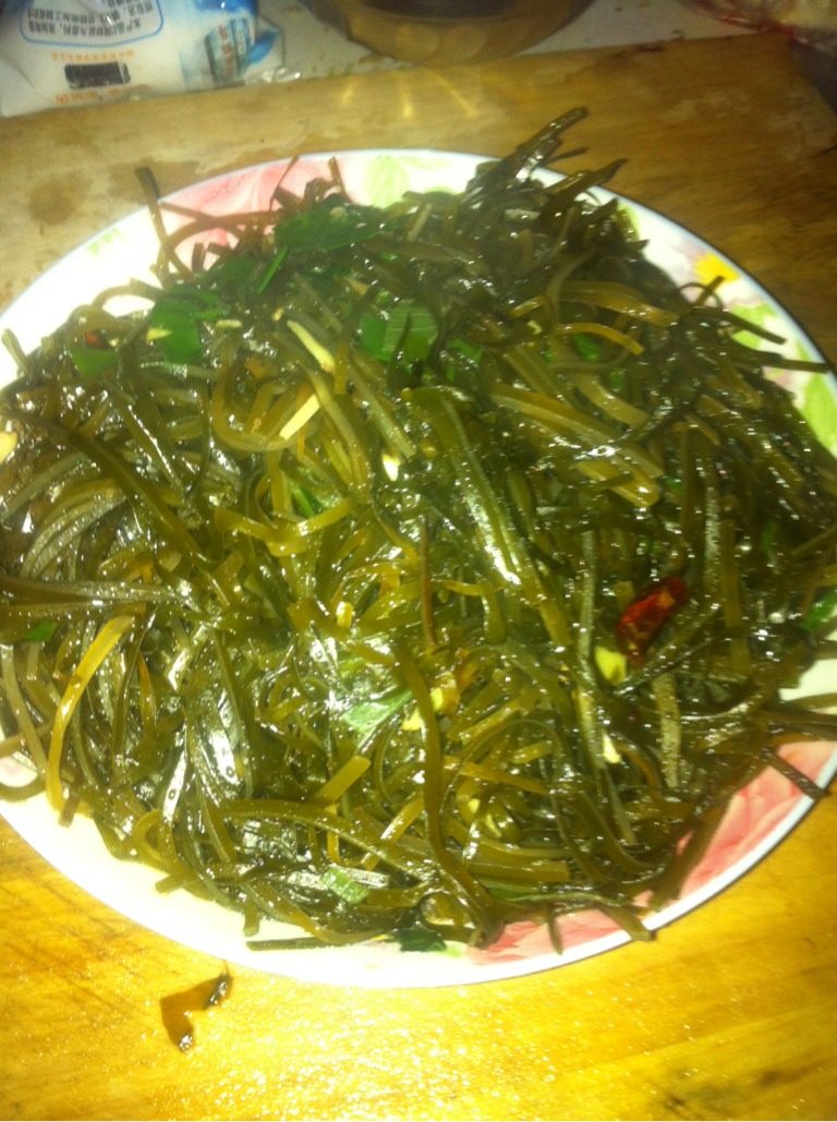炒海带