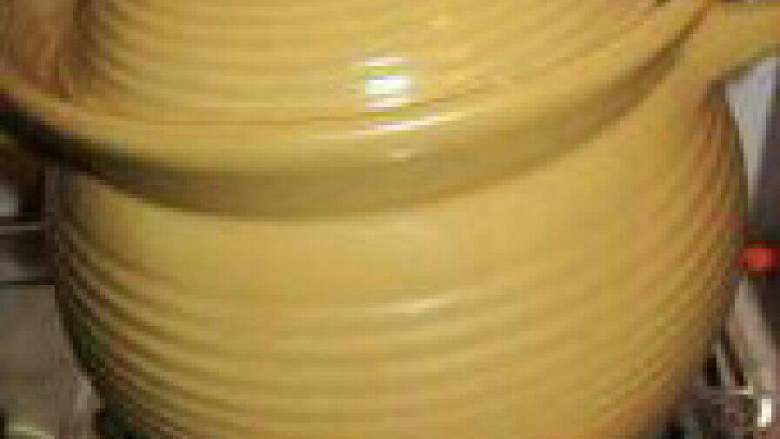 黑糯米甜汤,出锅，吃不完可放冰箱，冷饮也一样好吃