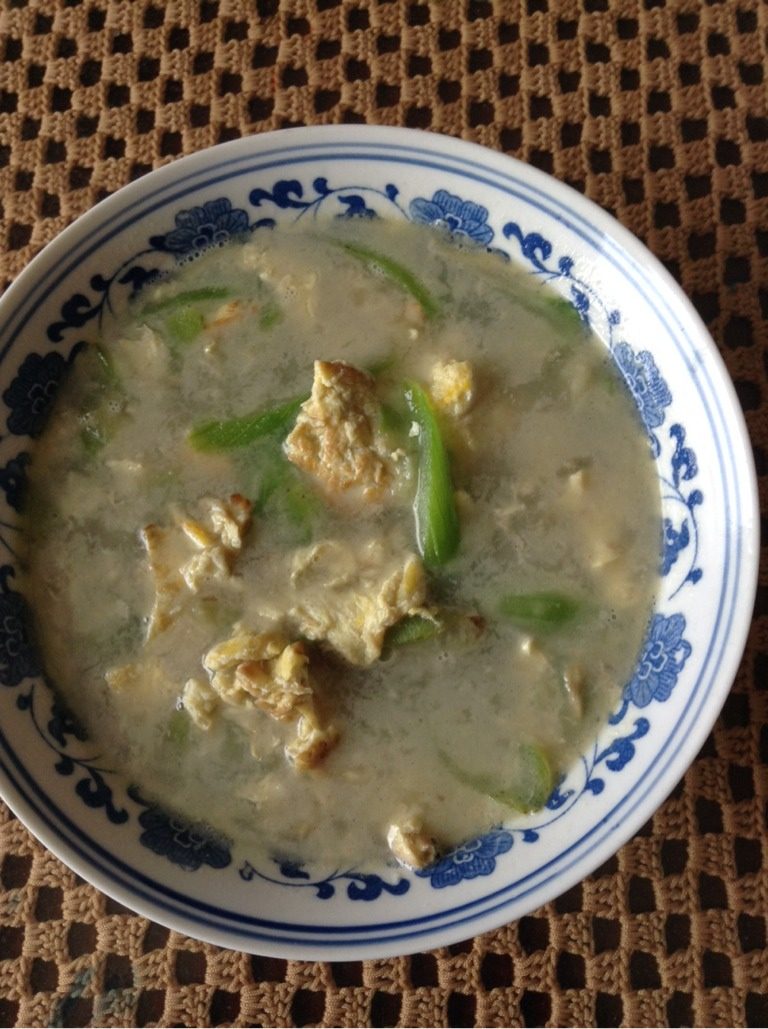 丝瓜鸡蛋汤