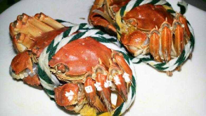 清蒸大闸蟹