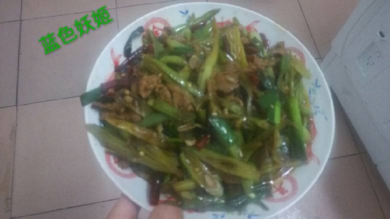 四季豆丝炒肉