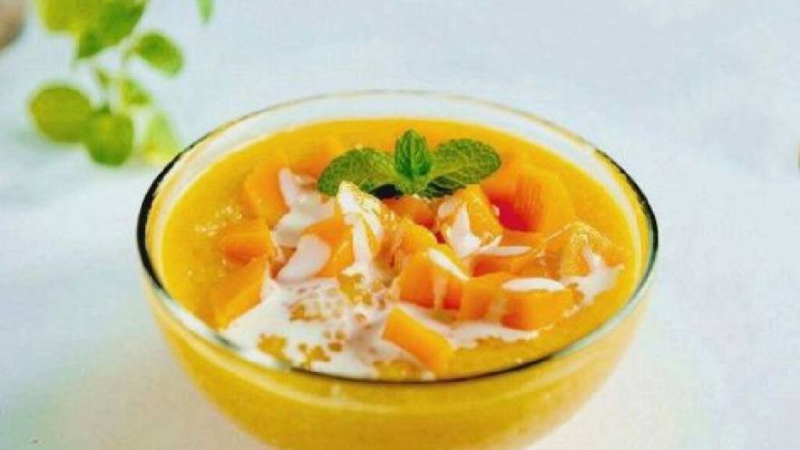 芒果牛奶西米露