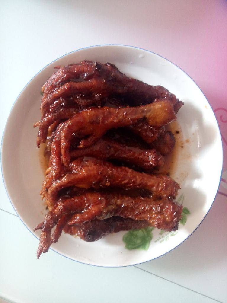 红烧鸡爪