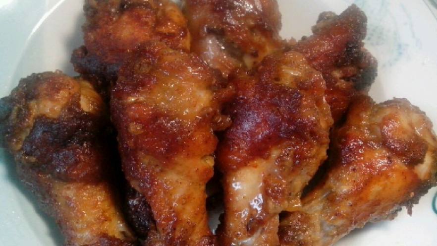 香辣炸鸡腿
