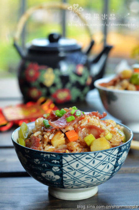 香肠煲仔饭