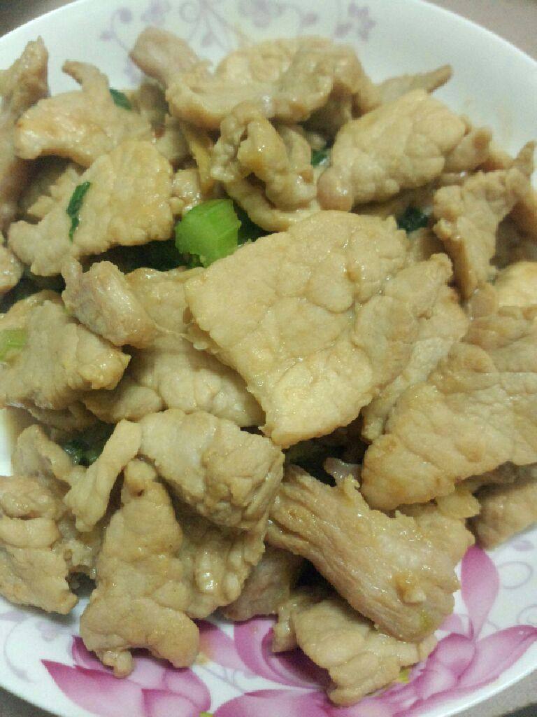 炒瘦肉