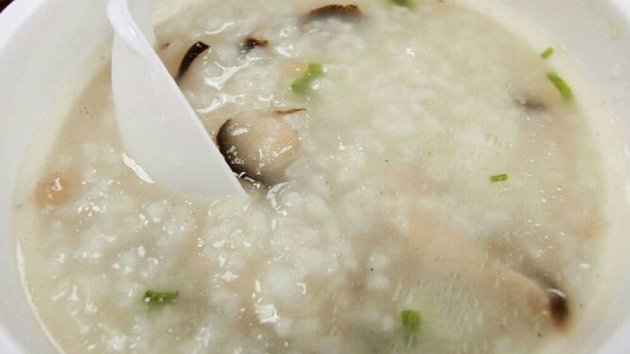 香菇鸡肉粥