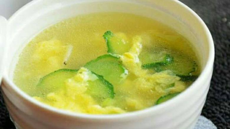 自制黄瓜鸡蛋汤