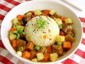 懒人饭——咖喱牛腩烩饭
