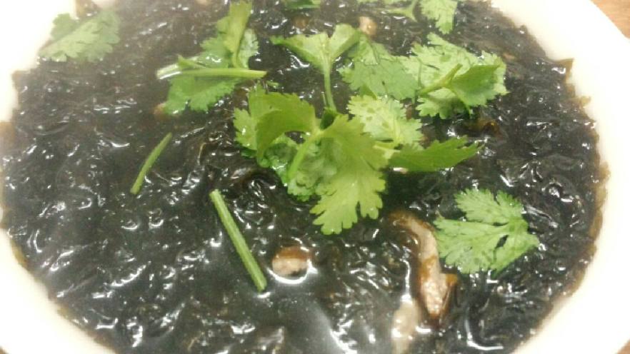 紫菜肉丝汤