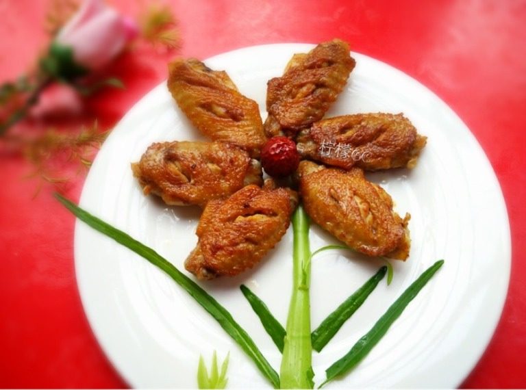 煎鸡翅