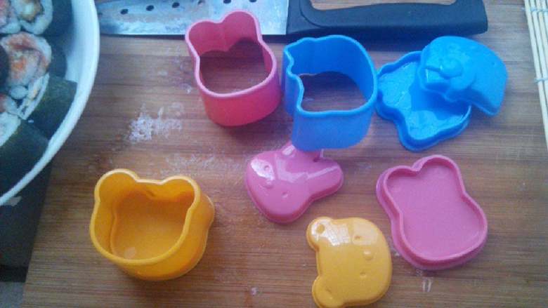 萌萌哒饭团,模具消毒洗干净