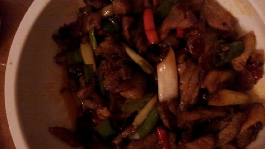 葱爆五花肉