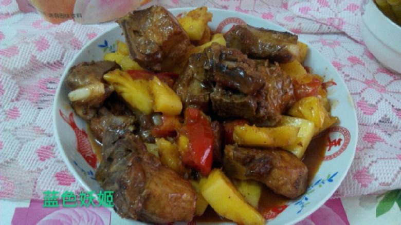 菠萝糖醋排骨