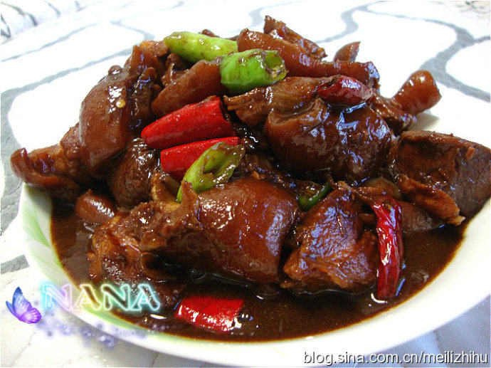 酱烧肘子肉