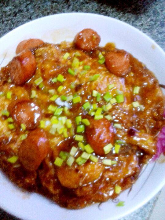 糖醋鸡蛋香肠
