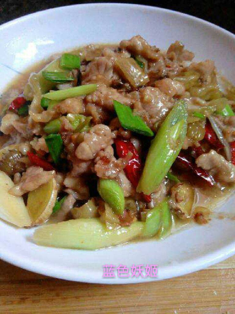 泡椒炒肉