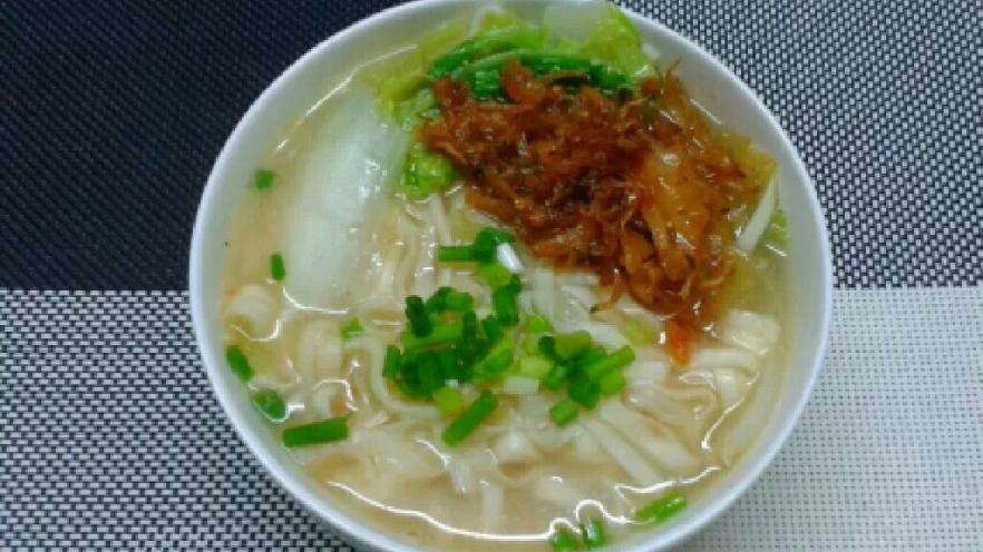 白菜清水面