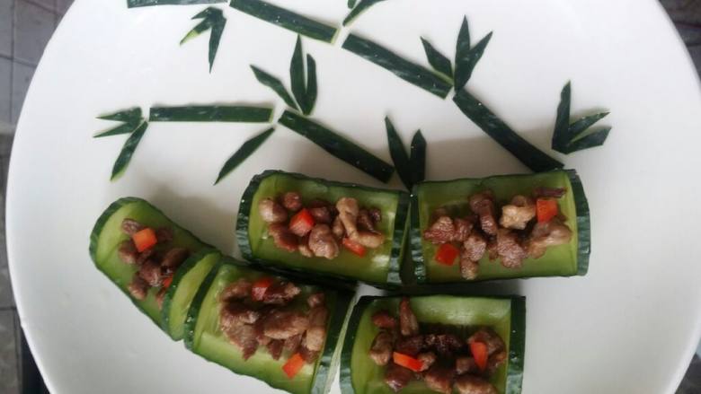 翠竹，瘦肉黄瓜