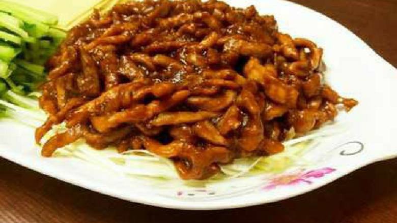 京酱肉丝