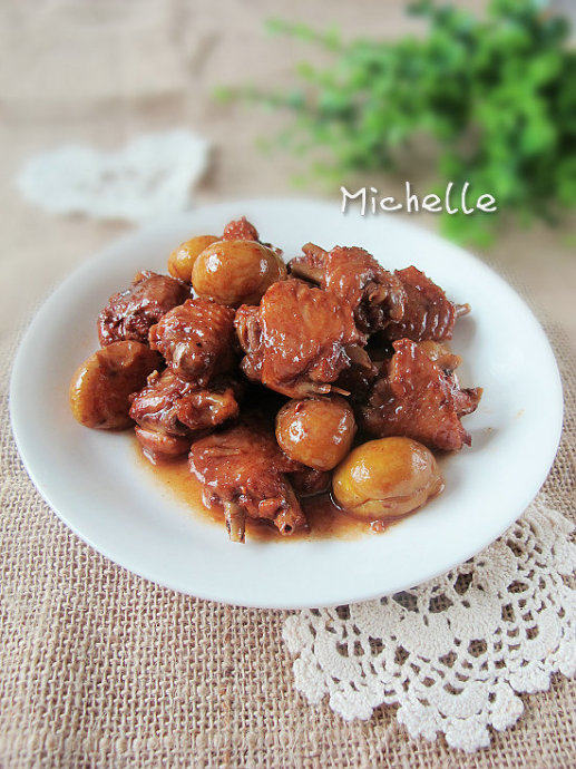 板栗烧鸡翅