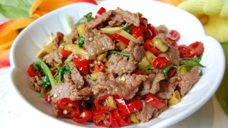 小炒牛肉