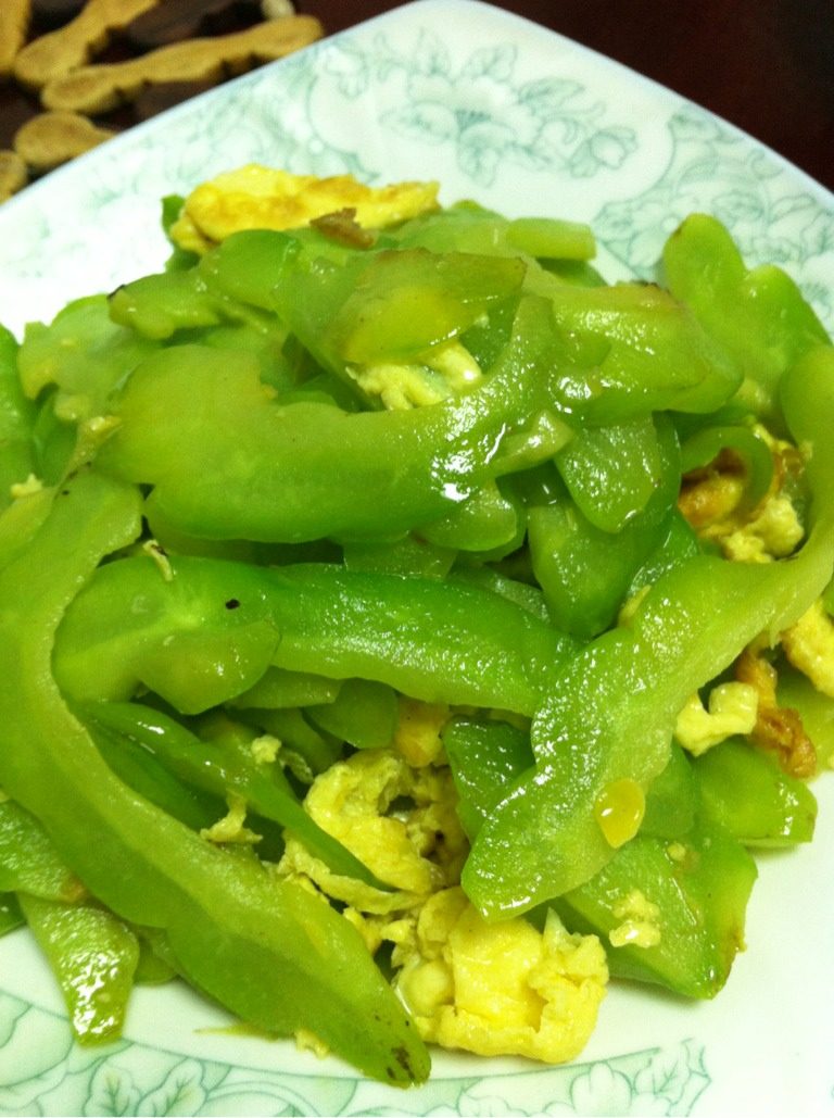 苦瓜炒蛋