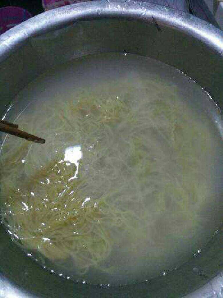 广东风味冷面,捞起过冷水