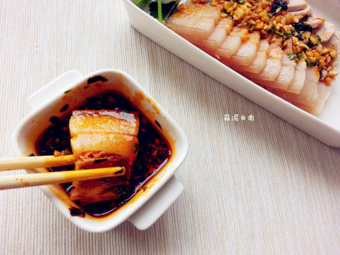 蒜泥白肉 