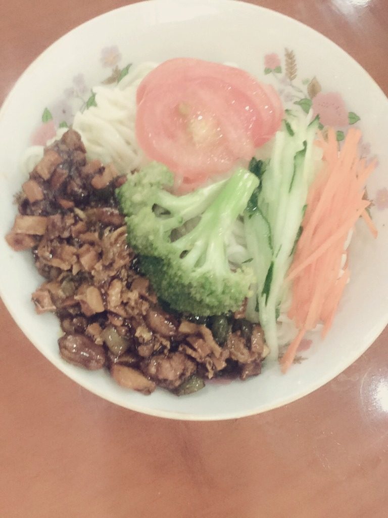 健康杂酱面