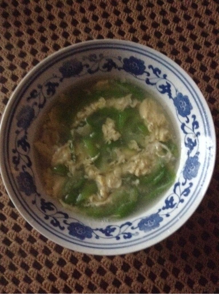 丝瓜蛋汤