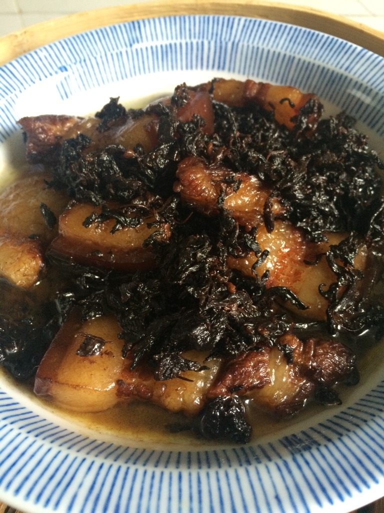 梅干菜炒五花肉