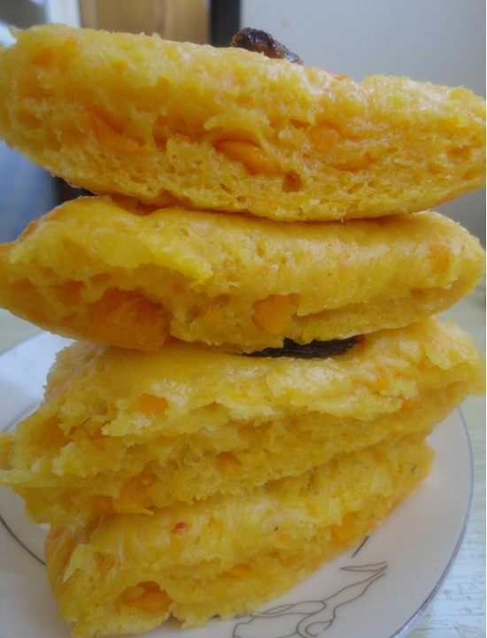 松软南瓜发糕