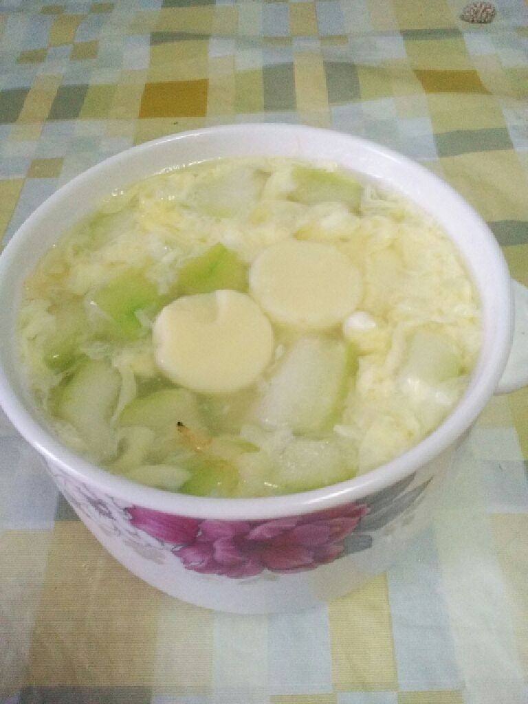 冬瓜日本豆腐蛋花汤