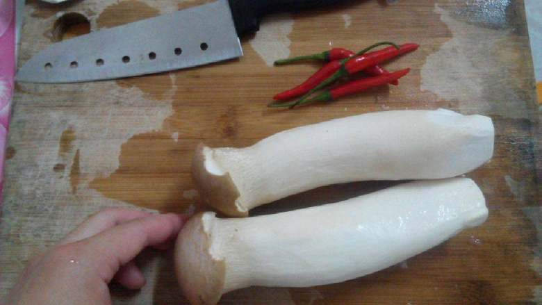 红烧杏鲍菇,准备材料