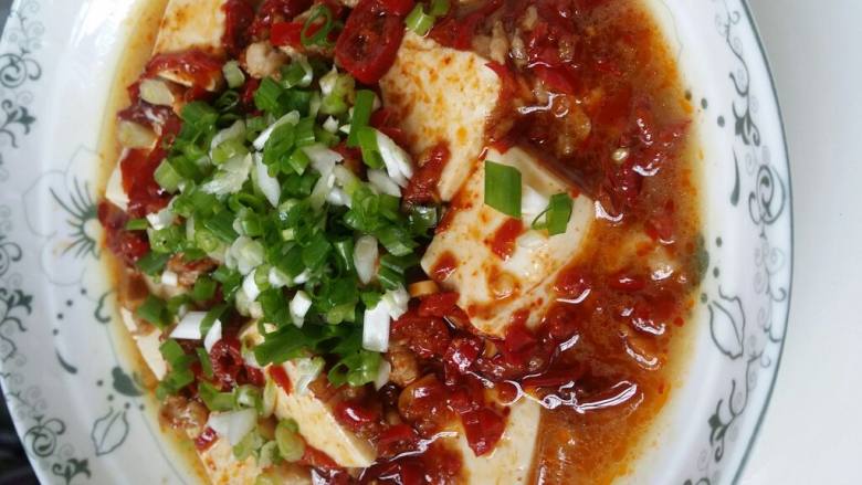 瘦肉剁椒豆腐