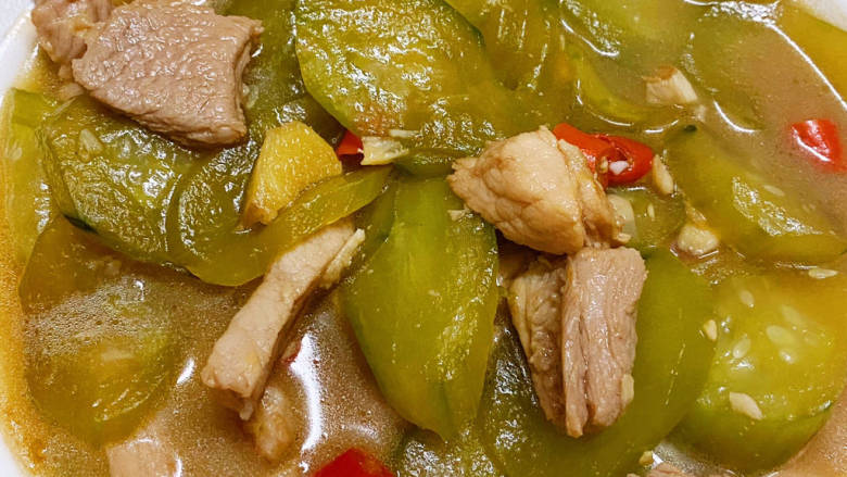黄瓜炒肉片,这样一道黄瓜炒肉片就煮好啦