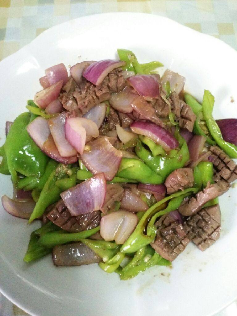 爆炒腰花