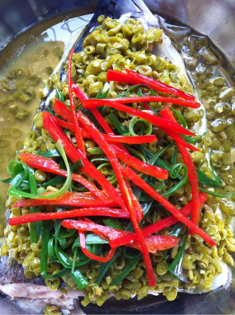 酸豆角鱼头