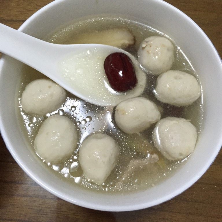 红枣肉丸清汤