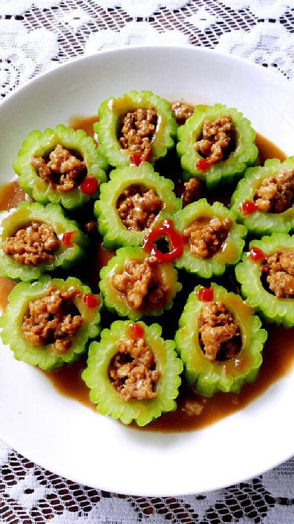 肉末巧克力苦瓜