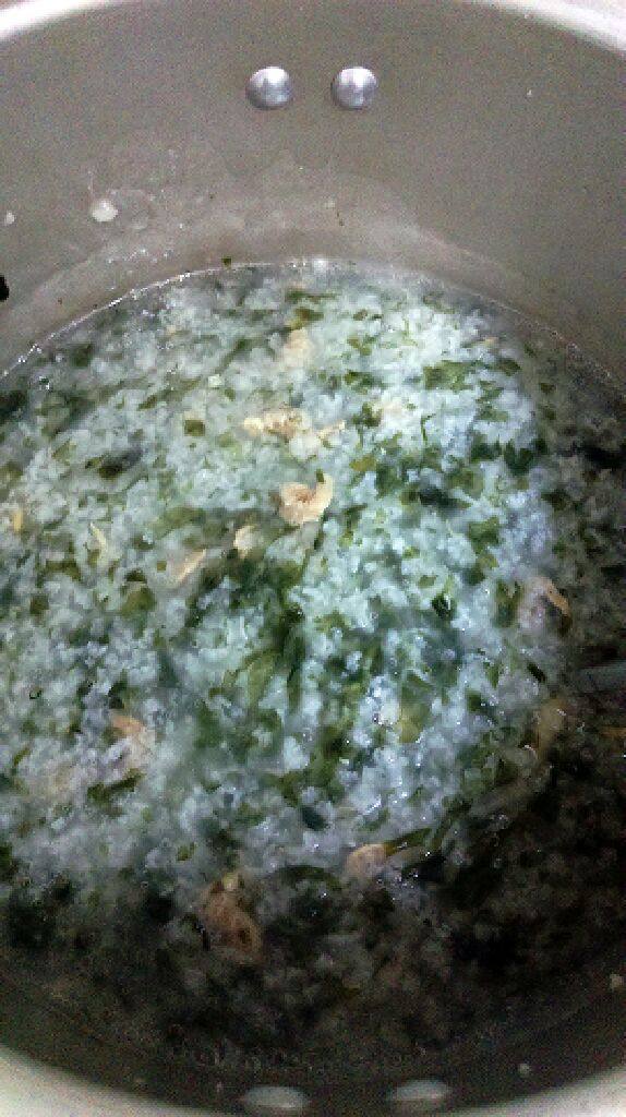 紫菜虾粥