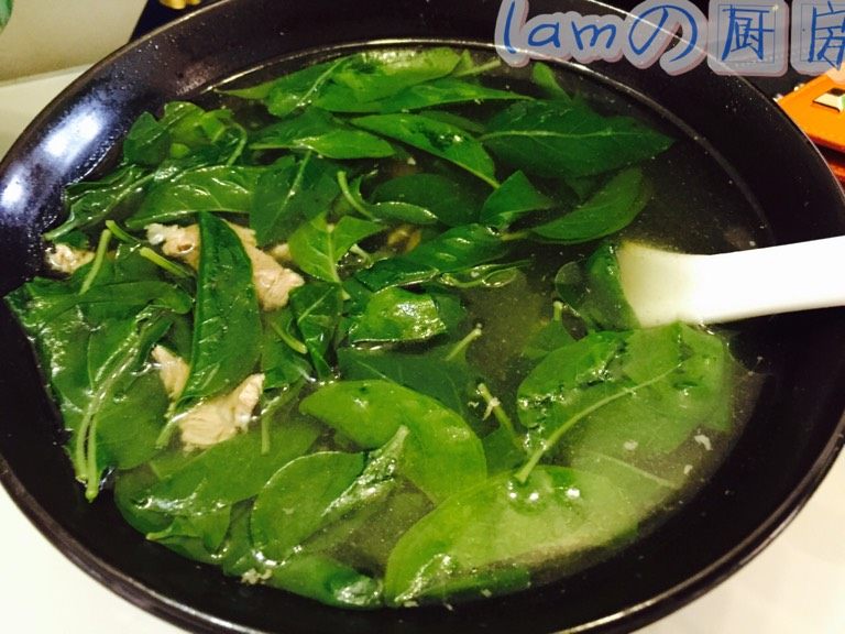 枸杞叶瘦肉汤（夏季靓汤）