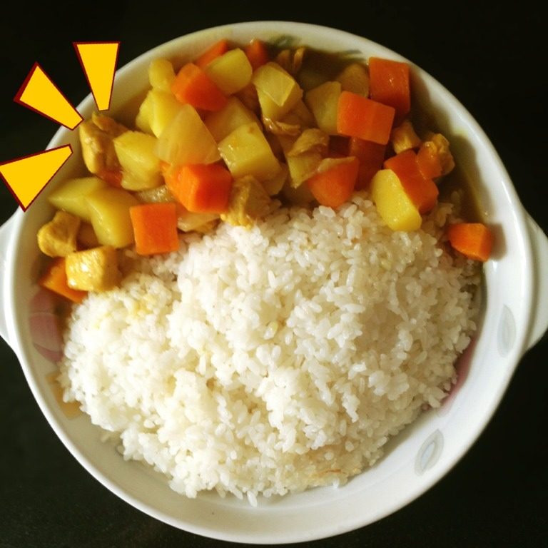 咖喱鸡肉饭