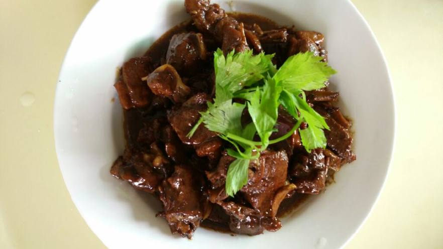 红烧鸭肉