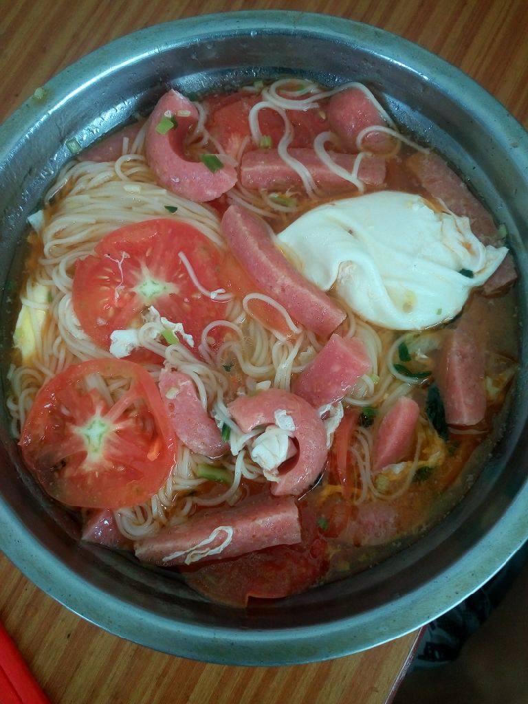 鸡蛋火腿面